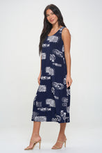 Load image into Gallery viewer, Print Long Tank Dress-7000BN-TRP1-W425