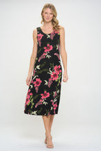 Load image into Gallery viewer, Print Long Tank Dress Print -7000BN-TRP1-W431