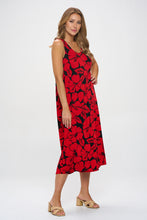 Load image into Gallery viewer, Print Long Tank Dress Print -7000BN-TRP1-W432