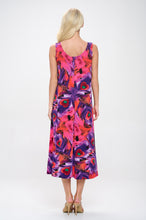 Load image into Gallery viewer, Print Long Tank Dress Print -7000BN-TRP1-W438