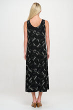Load image into Gallery viewer, Print Long Tank Dress Print -7000BN-TRP1-W457