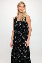 Load image into Gallery viewer, Print Long Tank Dress Print -7000BN-TRP1-W457