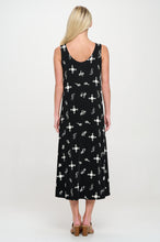 Load image into Gallery viewer, Print Long Tank Dress Print -7000BN-TRP1-W466