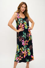 Load image into Gallery viewer, Print Long Tank Dress Print -7000BN-TRP1-W479