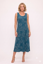Load image into Gallery viewer, Print Long Tank Dress Print -7000BN-TRP1-W536