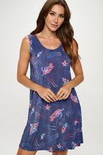 Load image into Gallery viewer, Print Missy Tank Dress-7003BN-TRD1-D007