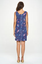 Load image into Gallery viewer, Plus Size Stretchy Missy Tank Dress Print Plus - 7003BN-TXD1-D007