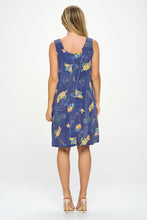 Load image into Gallery viewer, Plus Size Stretchy Missy Tank Dress Print Plus - 7003BN-TXD1-D007