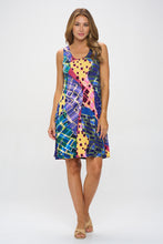 Load image into Gallery viewer, Print Missy Tank Dress-7003BN-TRP1-W441