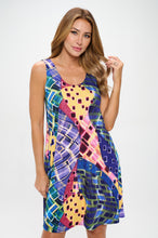 Load image into Gallery viewer, Print Missy Tank Dress-7003BN-TRP1-W441