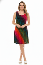 Load image into Gallery viewer, Print Missy Tank Dress-7003BN-TRP1-W182 - Jostar Online