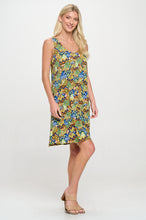 Load image into Gallery viewer, Print Missy Tank Dress Sleeveless Prints - 7003HT-TRD1-D009
