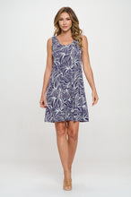 Load image into Gallery viewer, Print Missy Tank Dress Sleeveless Prints - 7003HT-TRD1-D011