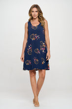 Load image into Gallery viewer, Print Missy Tank Dress Sleeveless Prints - 7003HT-TRD1-D012