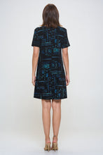 Load image into Gallery viewer, Print Missy Dress Short Sleeve-7004BN-SRP1-W401