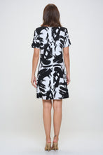 Load image into Gallery viewer, Print Missy Dress Short Sleeve-7004BN-SRP1-W403