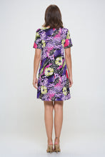 Load image into Gallery viewer, Print Missy Dress Short Sleeve-7004BN-SRP1-W408