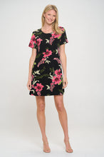 Load image into Gallery viewer, Print Missy Dress Short Sleeve-7004BN-SRP1-W431