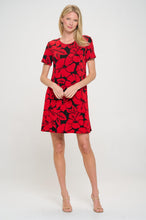 Load image into Gallery viewer, Print Missy Dress Short Sleeve-7004BN-SRP1-W432