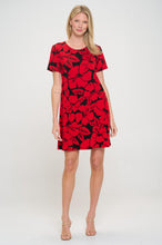 Load image into Gallery viewer, Print Missy Dress Short Sleeve-7004BN-SRP1-W432