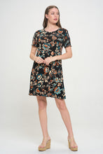 Load image into Gallery viewer, Print Missy Dress Short Sleevet-7004BN-SRP1-W434