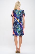 Load image into Gallery viewer, Print Missy Dress Short Sleeve-7004BN-SRP1-W441