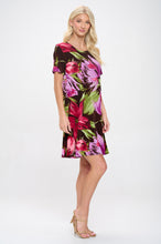 Load image into Gallery viewer, Print Missy Dress Short Sleeve-7004BN-SRP1-W442