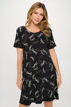 Load image into Gallery viewer, Print Missy Dress Short Sleeve - 7004BN-SRP1-W357 - Jostar Online