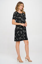 Load image into Gallery viewer, Print Missy Dress Short Sleeve - 7004BN-SRP1-W357 - Jostar Online