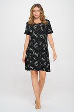 Load image into Gallery viewer, Print Missy Dress Short Sleeve - 7004BN-SRP1-W357 - Jostar Online