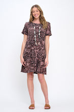 Load image into Gallery viewer, Print Missy Dress Short Sleeve - 7004BN-SRP1-W468