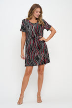 Load image into Gallery viewer, Print Missy Dress Short Sleeve - 7004BN-SRP1-W469