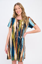 Load image into Gallery viewer, Print Missy Dress Short Sleeve - 7004BN-SRP1-W470
