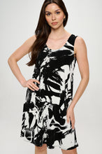 Load image into Gallery viewer, Print Missy Tank Dress-7003BN-TRP1-W403