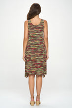 Load image into Gallery viewer, HIT Diamond Side Tank Dress-7042HT-TRP1-W426
