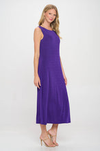 Load image into Gallery viewer, BNS Boat Neck Long Tank Dress-7078BN-TRS1 - Jostar Online