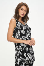 Load image into Gallery viewer, Two-Piece Sleeveless Top & Capri Pant Set-9002BN-TRP1-W388