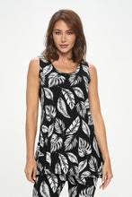 Load image into Gallery viewer, Two-Piece Sleeveless Top & Capri Pant Set-9002BN-TRP1-W388