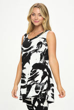 Load image into Gallery viewer, Two-Piece Sleeveless Top & Capri Pant Set-9002BN-TRP1-W403