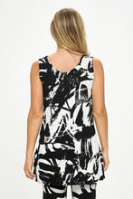 Load image into Gallery viewer, Two-Piece Sleeveless Top & Capri Pant Set-9002BN-TRP1-W403