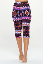 Load image into Gallery viewer, Two-Piece Sleeveless Top & Capri Pant Set-9002BN-TRP1-W407