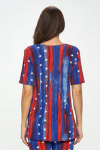 Load image into Gallery viewer, Capri Pant Set Short Sleeve - 9003BN-SRD1-D005