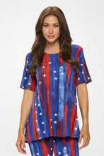 Load image into Gallery viewer, Capri Pant Set Short Sleeve - 9003BN-SRD1-D005