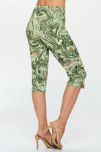 Load image into Gallery viewer, Two-Piece Short Sleeve Top & Capri Pant Set- 9003BN-SRP1-W404