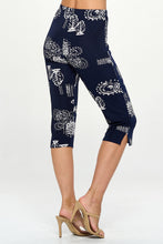 Load image into Gallery viewer, Two-Piece Short Sleeve Top & Capri Pant Set- 9003BN-SRP1-W425