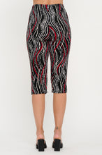 Load image into Gallery viewer, Two-Piece Short Sleeve Top & Capri Pant Set- 9003BN-SRP1-W469