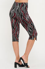 Load image into Gallery viewer, Two-Piece Short Sleeve Top & Capri Pant Set- 9003BN-SRP1-W469