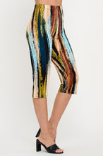 Load image into Gallery viewer, Two-Piece Short Sleeve Top & Capri Pant Set- 9003BN-SRP1-W470