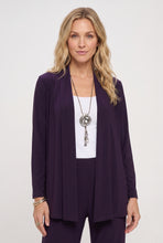 Load image into Gallery viewer, Pocket Draped Cardigan-4101HT-LRS1-K