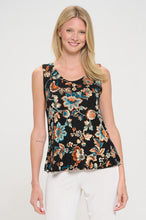 Load image into Gallery viewer, BNS Print Sleeveless Tank Top-2060BN-TRP1-W434